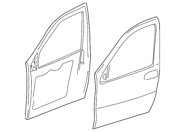 Door Shell - GM (89024087)