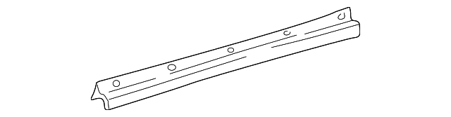 Front Side Door Bottom Auxiliary Sealing Strip - GM (10232754)