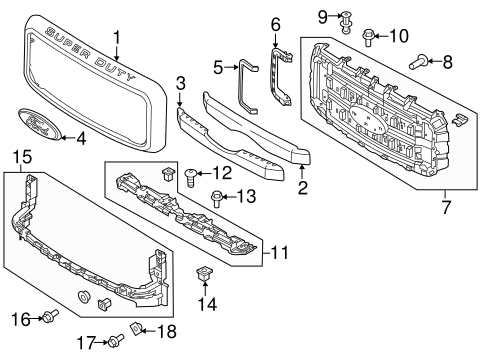 Ford F250 Oem Parts Diagram | Reviewmotors.co