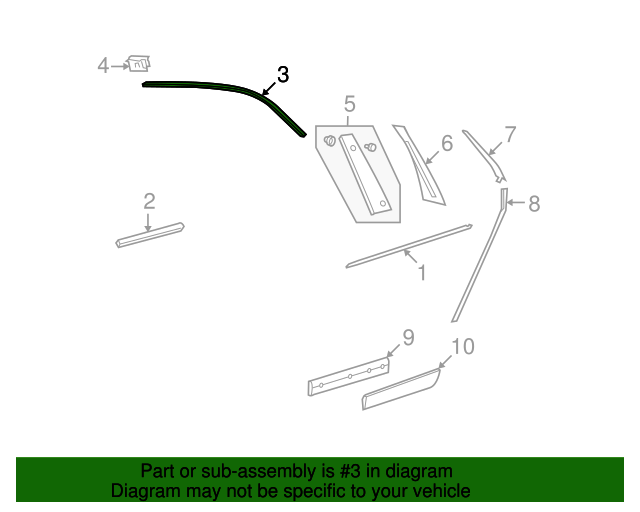 Frame Trim 3D7-839-541-D-7Z7