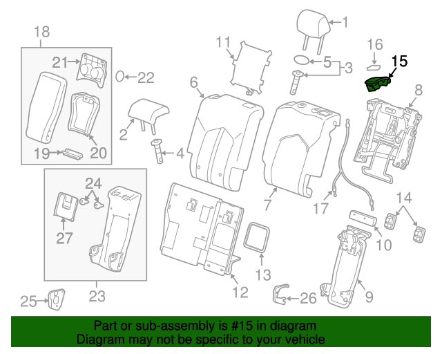 20779307 - OEM GM Release Handle | GMPartsCenter.net | GM Parts Center