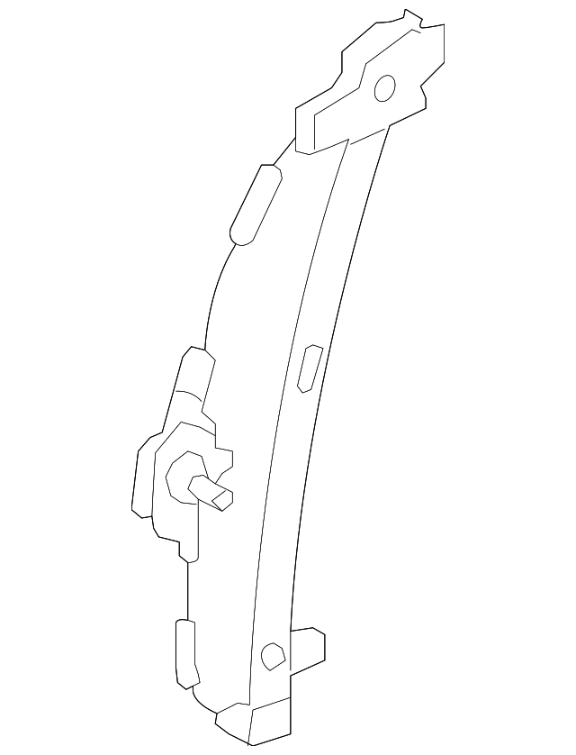 20072011 Hyundai Accent Window Regulator 824021E200 OEM Parts Online