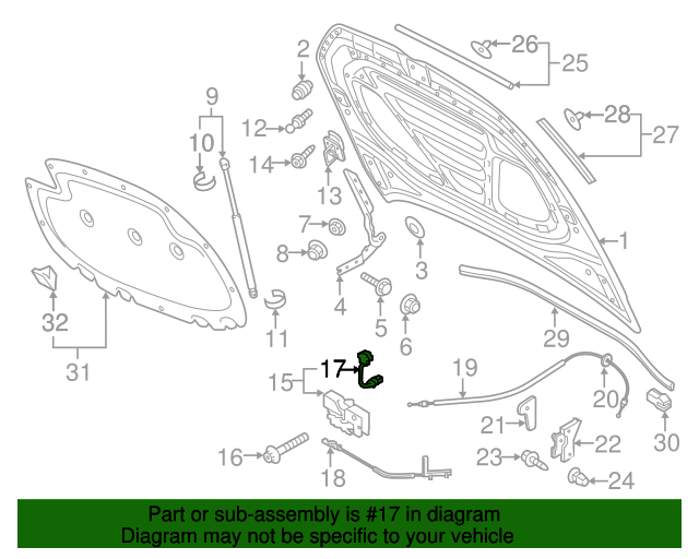 20152024 Volkswagen MicroSwitch 5G0953236 OEM Parts Online