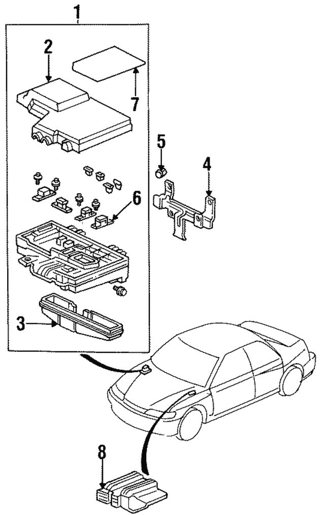 92 honda prelude parts best place to find wiring and datasheet 1996 Honda Accord Ignition Wiring Diagram fuse block 40a 2001 honda s2000 wiring diagram