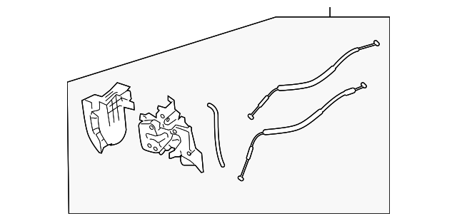 Lock Assembly-Rear S/D - GM (94731740)