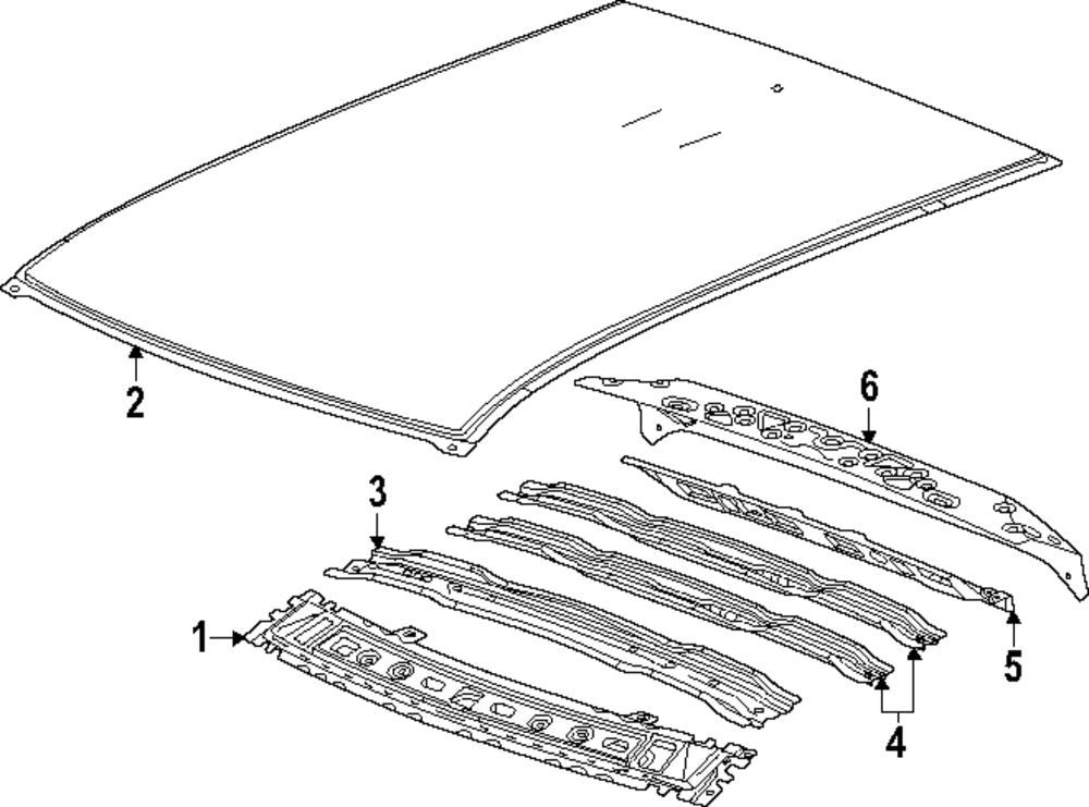 Roof Panel - GM (87848878)
