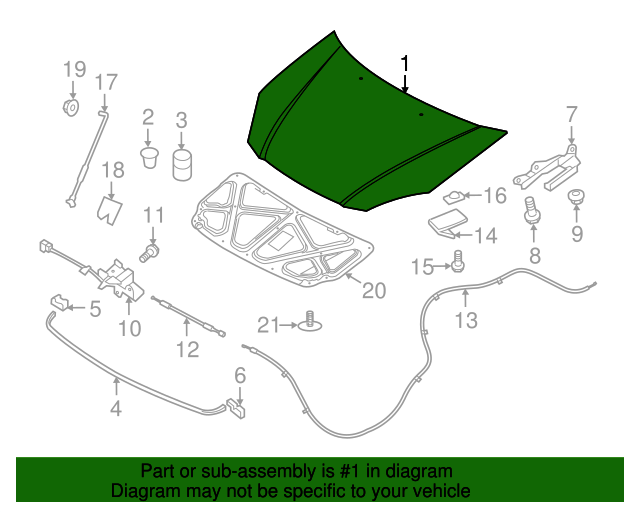 genuine-oem-hood-part-66400-1r110-fits-2012-2017-hyundai-accent-up-to