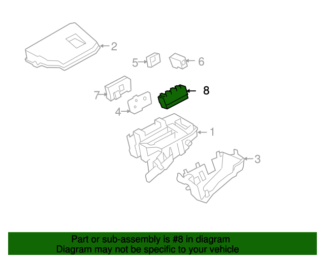 20042020 Toyota Accessory Power Relay 8264147020 Toyota Parts