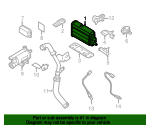 Genuine Hyundai 31410-4R500 Vapor Canister and Holder Assembly Genuine Hyundai 31410-4R500 Vapor Canister and Holder Assembly