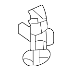 Tla A02 Bracket R Front Wheel Arch Protector 17 Honda Cr V Conicelli Honda Parts