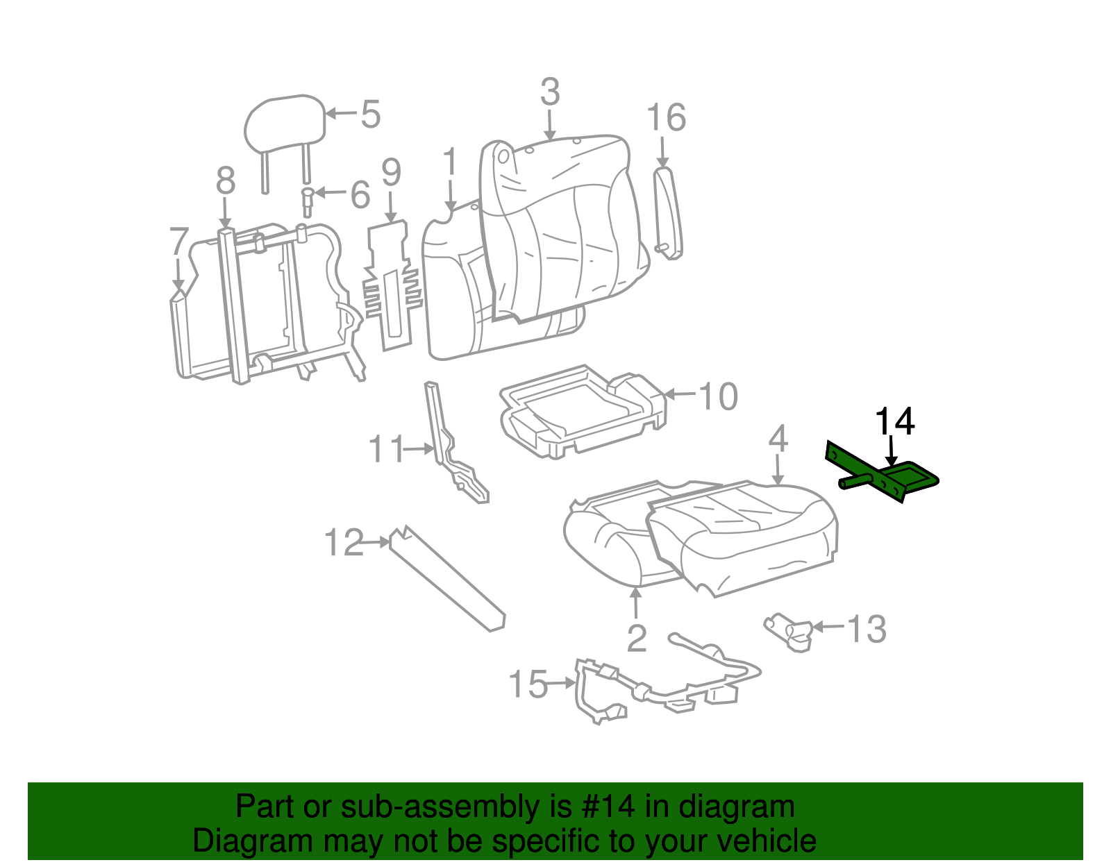 Retainer - GM (12475950)