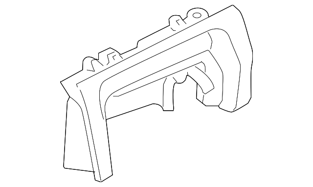 Filler Assembly-I/P Strg Col Opg   Upper       *Onyx - GM (92232585)