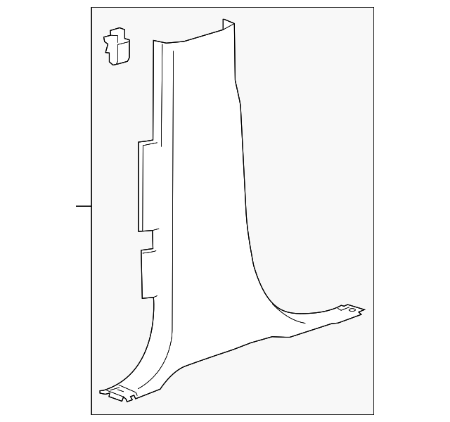 F Panel - Cadillac (84154558)