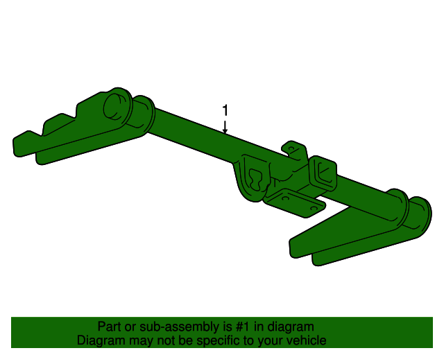 15824090 Trailer Hitch for 10,500 lb Max Load and 1100 lb Tongue