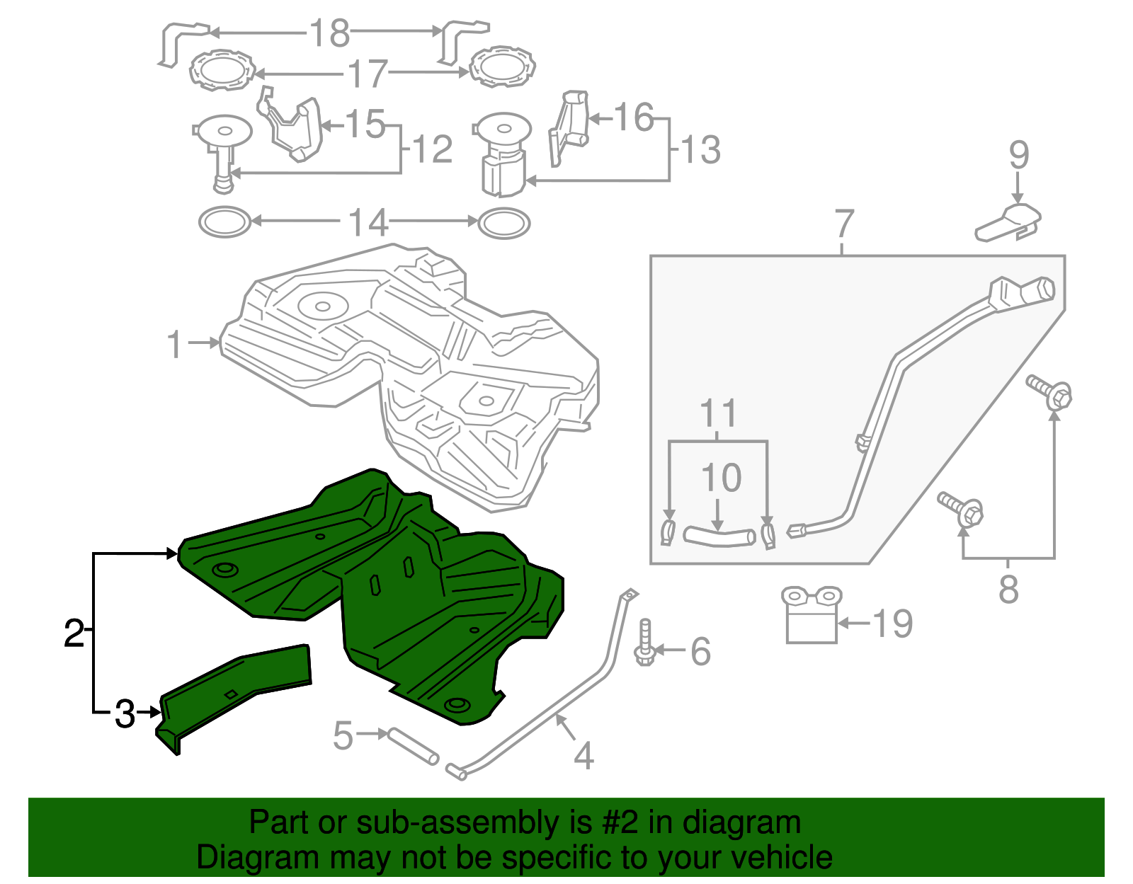 Heat Shield - Ford (GD9Z-9A032-A)