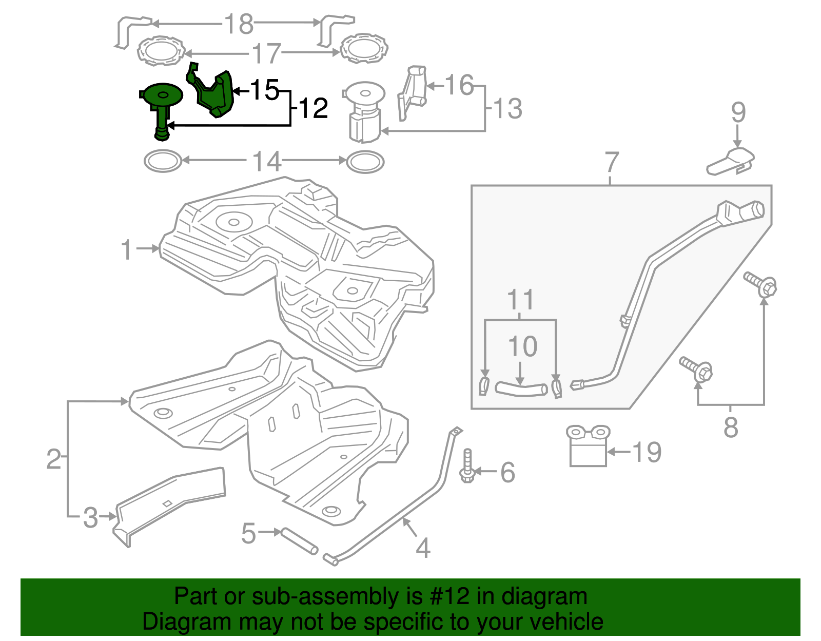 Fuel Pump Assembly - Ford (GD9Z-9275-A)