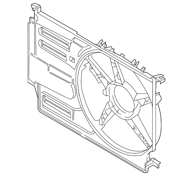 17-42-8-645-858 - Fan Shroud | BMWPartsHub