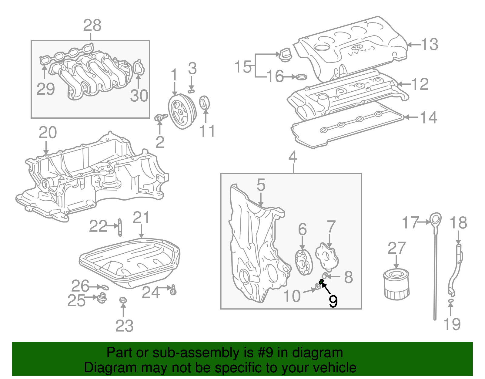 Relief Valve Spring - Scion (15132-21020)