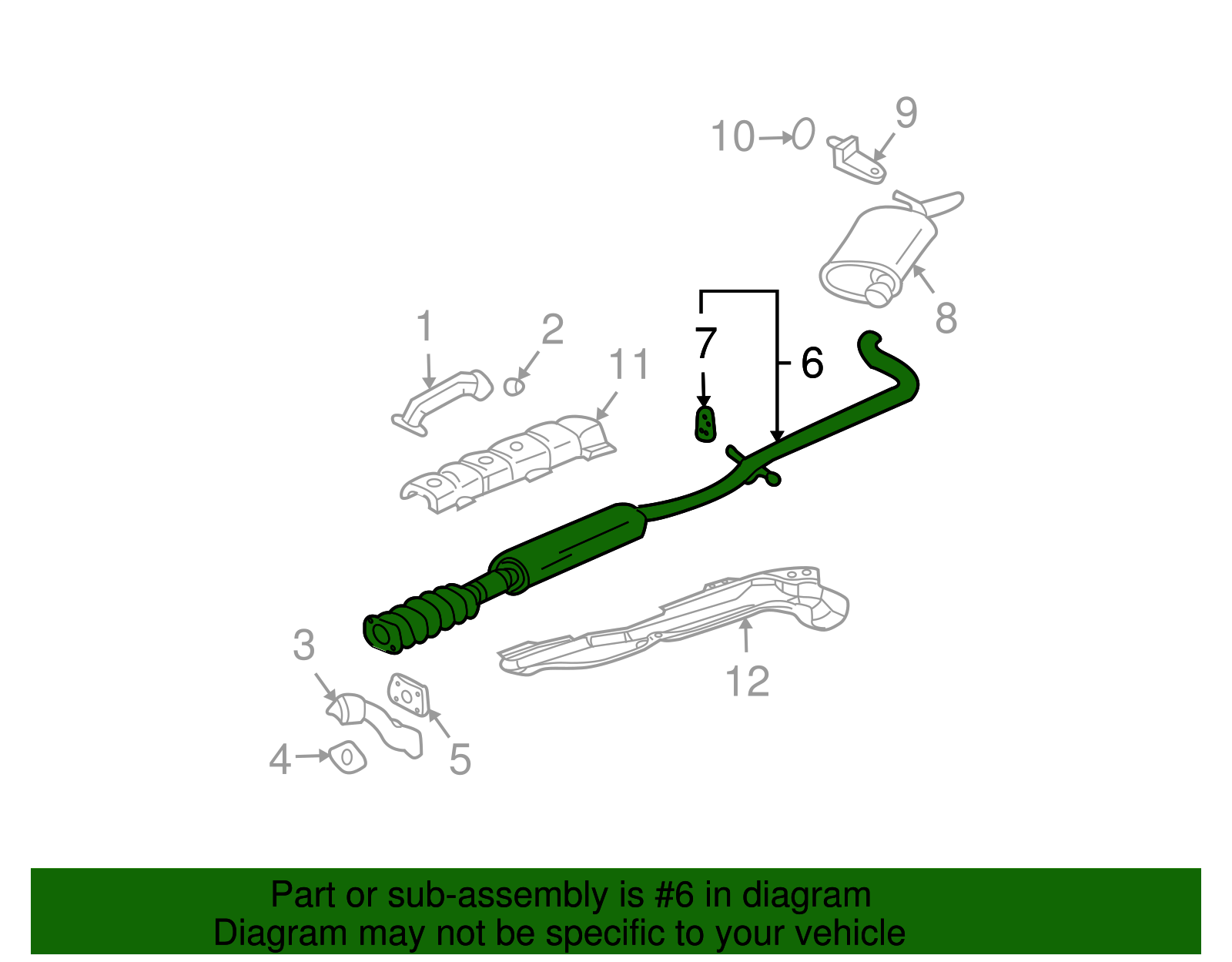 Converter & Pipe - GM (25700229)