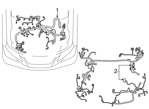 Wiring Harness for 2016 Lexus RX350 | OEM Vehicle Parts