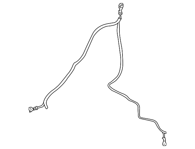 Cable Assembly, Bat Neg - GM (88986345)