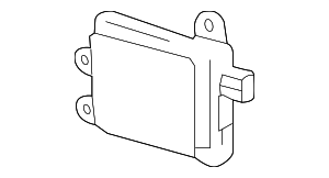 Module De Contrôle Angle Mort Pour Toyota Prius W5 - Réf. 88162-0W270 - Occasion