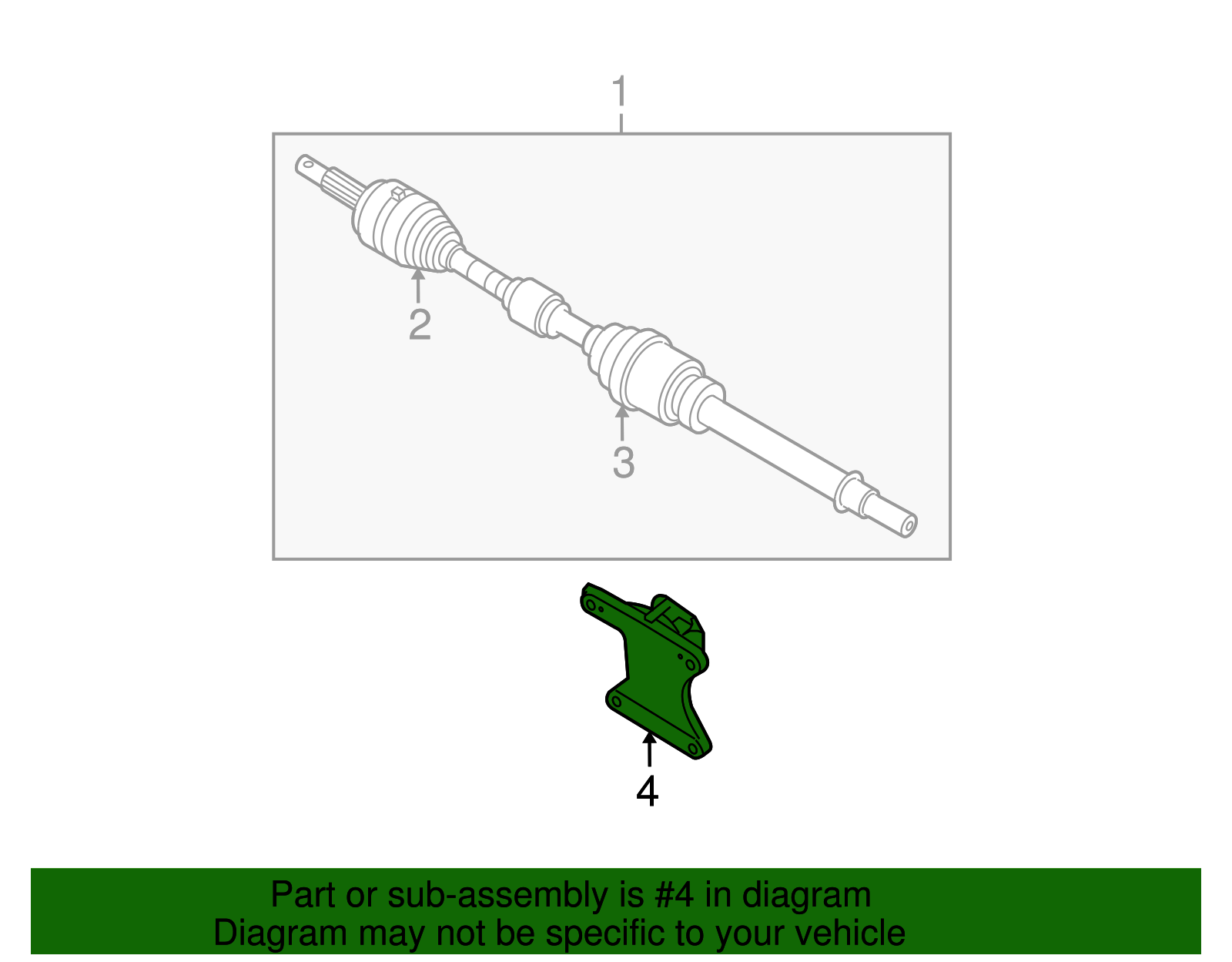 39774-JA02A - Cv Axle Shaft Carrier Bearing - 2010-2024 Nissan | Nissan ...