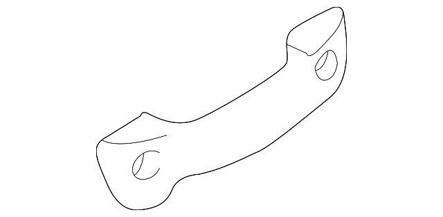 Left Genuine Hyundai 82710-25000 Door Grip Handle Assembly