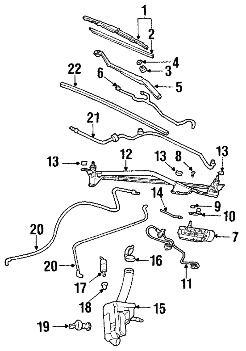 Windshield Washer Nozzle - GM (12494803)