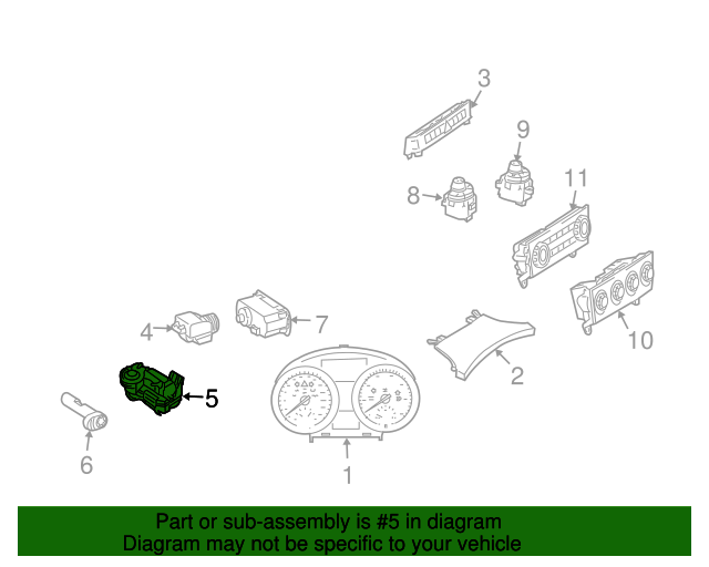 037545613264 Steering Column Lock For 20022011 MercedesBenz