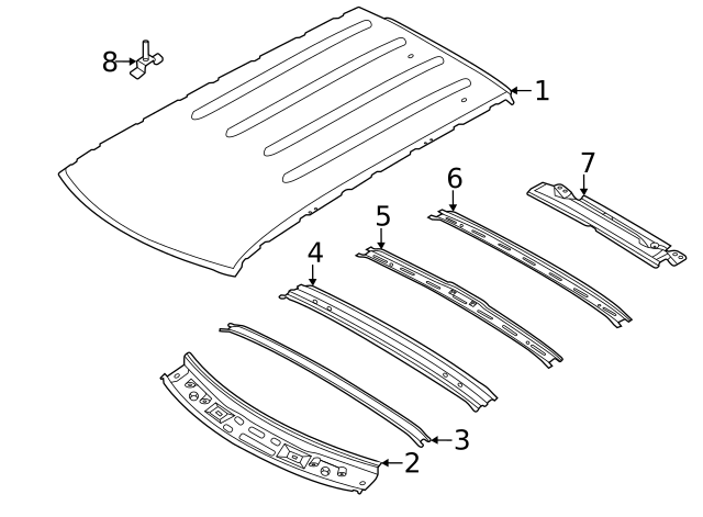 Toyota Replacement Molding Factory Toyota 2007-2011 Yaris Base Sedan ...