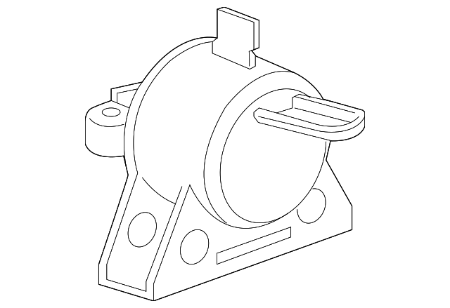 Right Engine Mount 3448 For Chevrolet Spark 2013-2015 L4-1.2L - Direct Replacement