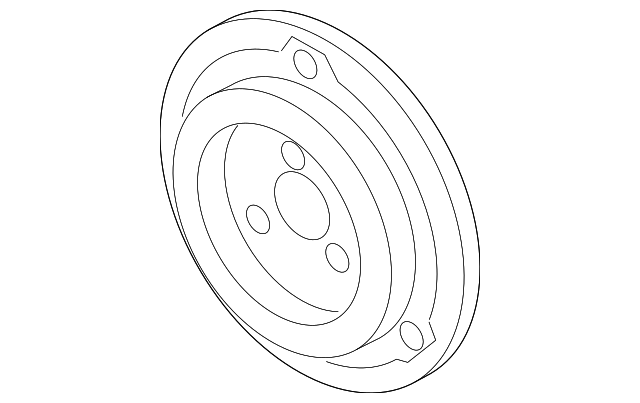 Motorcraft™ A/C Compressor Clutch Hub - Ford (YB-3114)