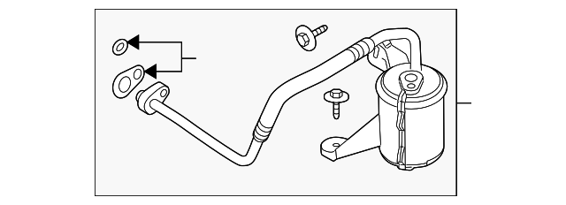 Motorcraft™ A/C Receiver Drier - Ford (YL-209)