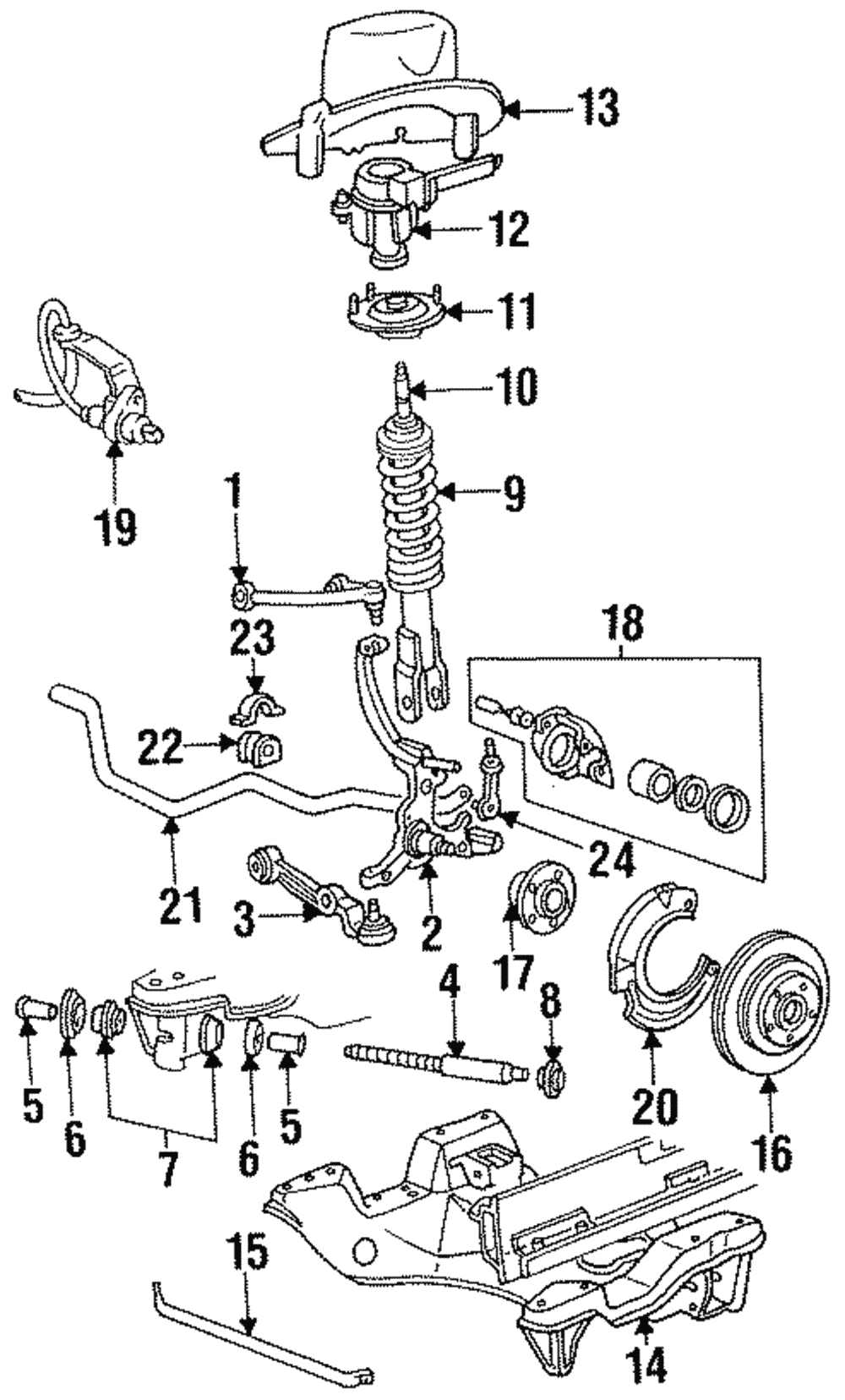 Stabilizer Bar Insulator - Ford (E9SZ-5493-B)