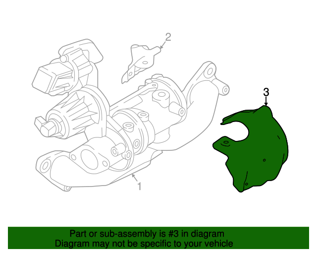 20172019 Nissan Sentra Heat Shield 14450BV80A