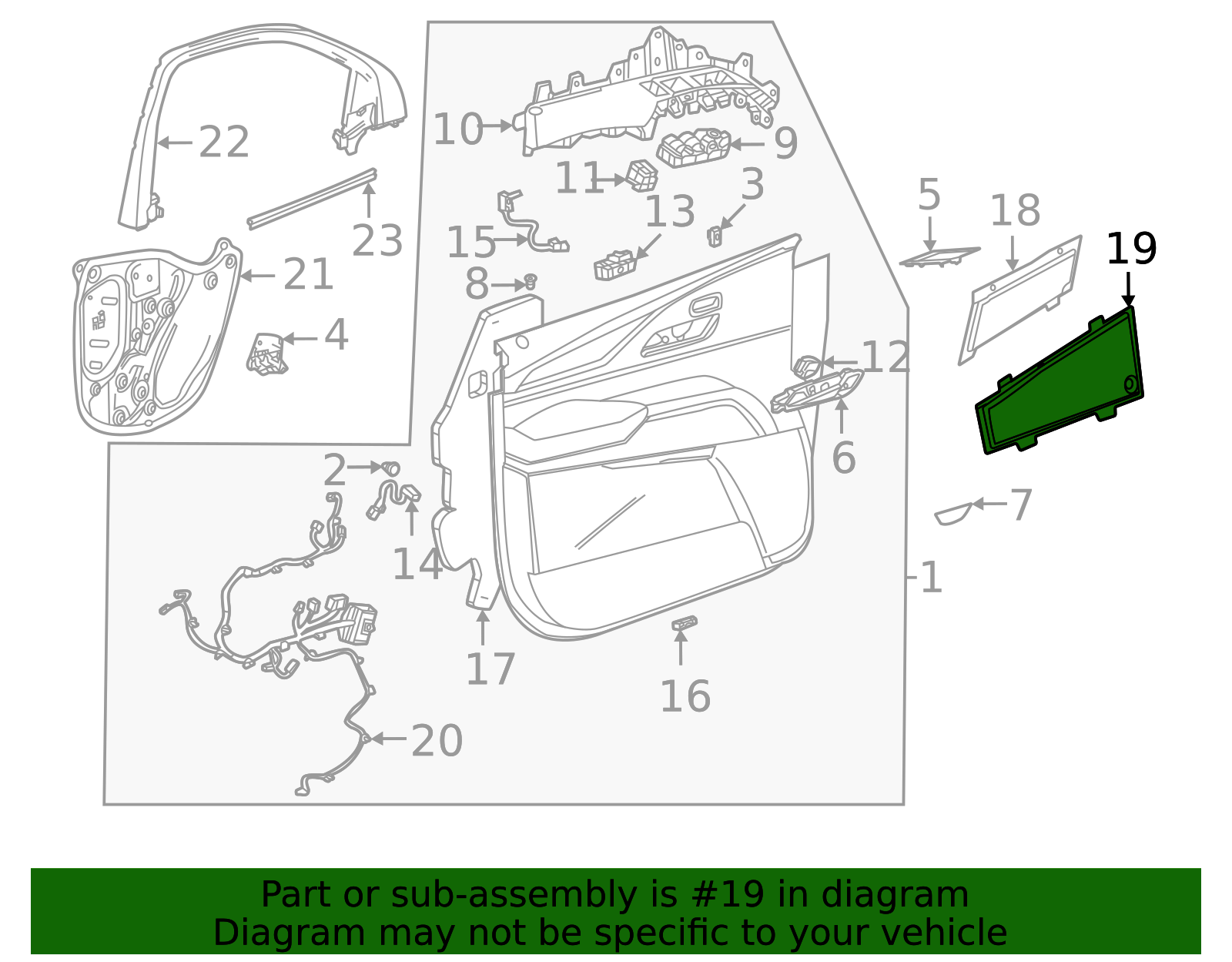 Front Side Door Insulator - GM (84367402)