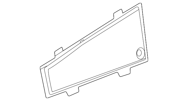 Front Side Door Insulator - GM (84367402)