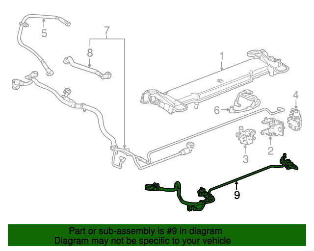 20142016 Cadillac CTS F Harness 12659903