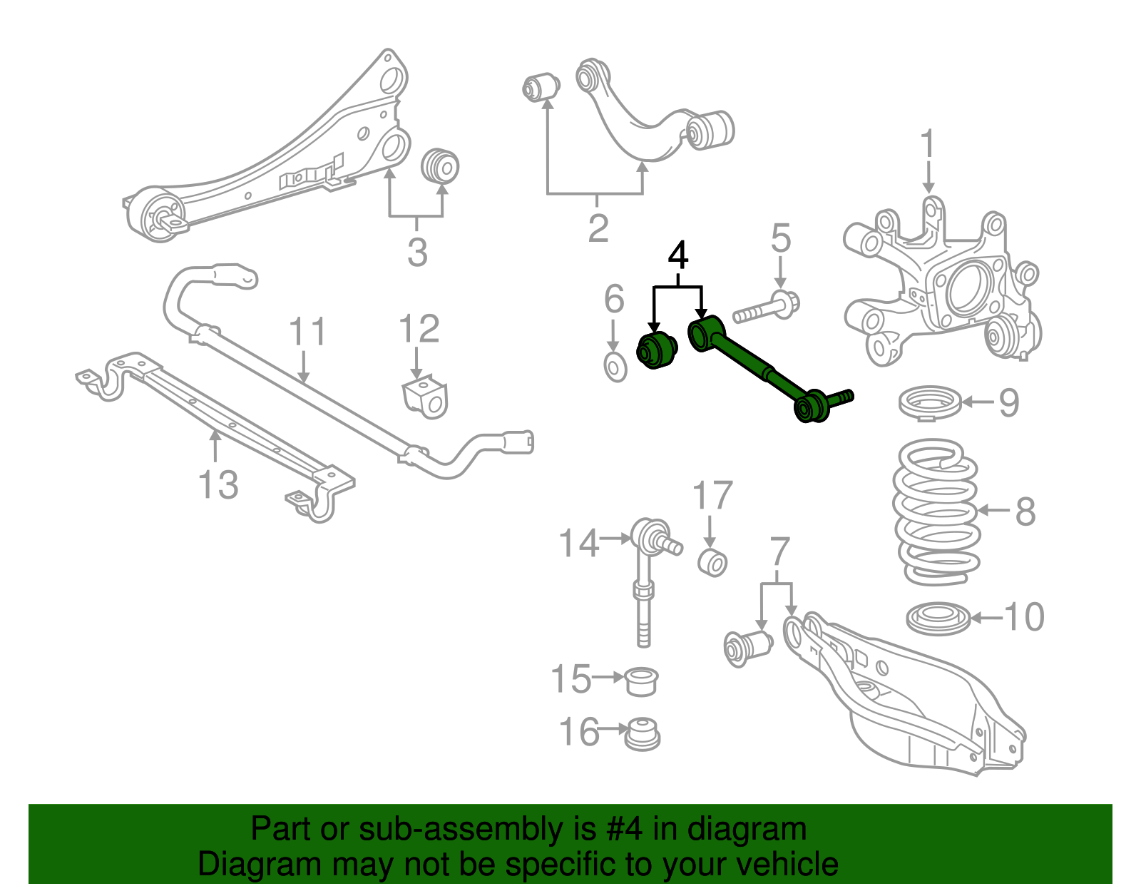 Track Bar - Scion (48710-72010)