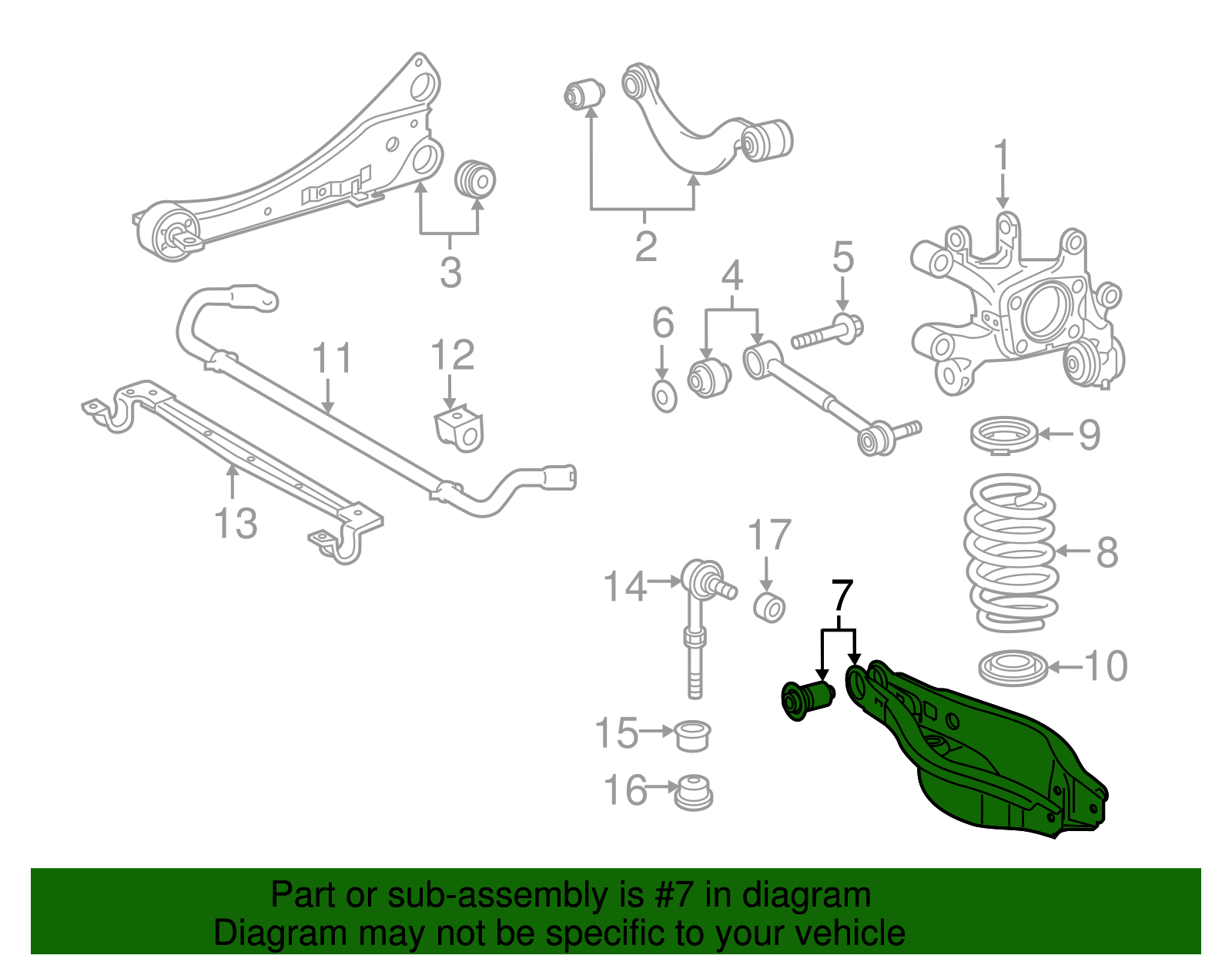 Lower Control Arm - Scion (48730-12240)