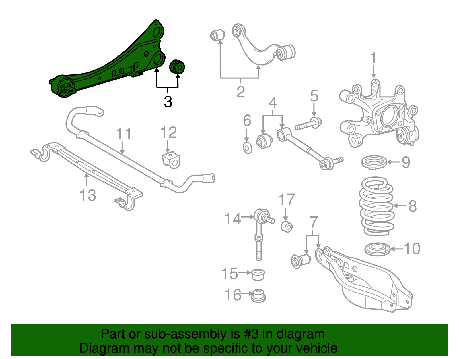 Trailing Arm - Toyota (48760-12010)
