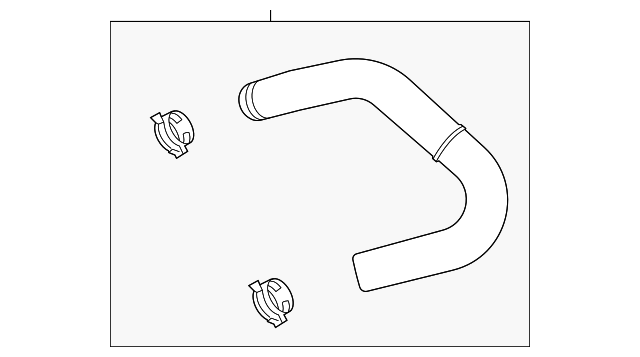 2020-2021 Ford Explorer Outlet Hose L1MZ-8N021-B | OEM Parts Online