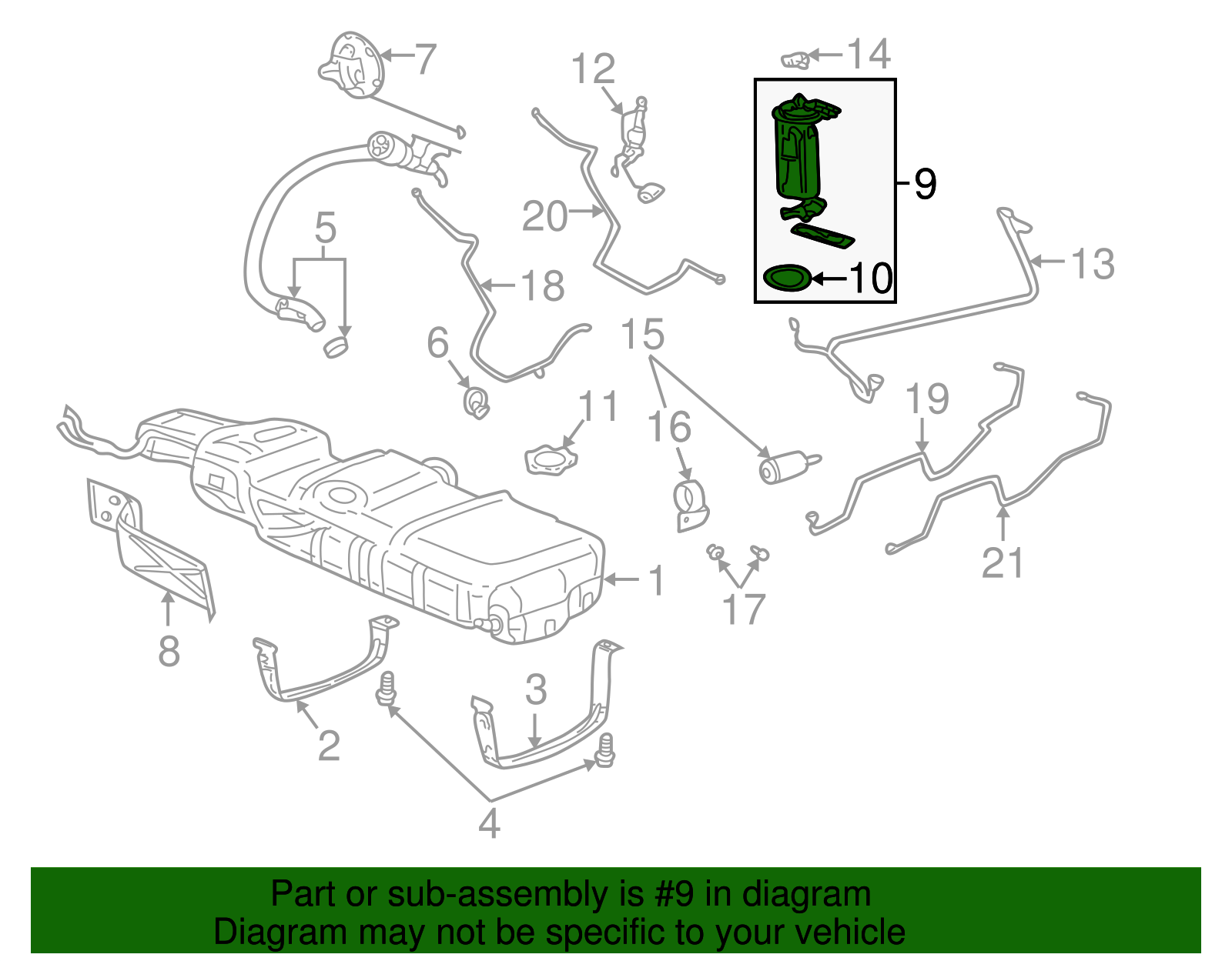 Fuel Pump - GM (19369983)