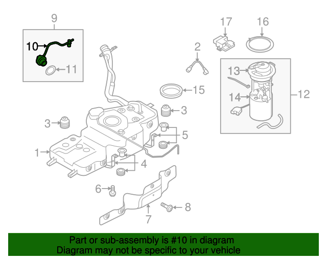 20052024 Audi Fuel Cap Clip 1J0201250 OEM Parts Online