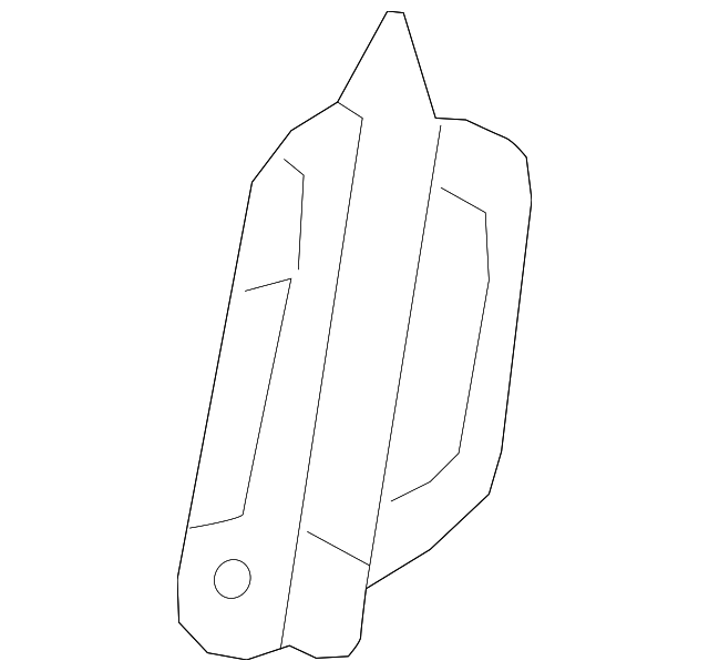 Light Opal Gray Passenger Side Center Pillar Assist Handle - GM (15240430)