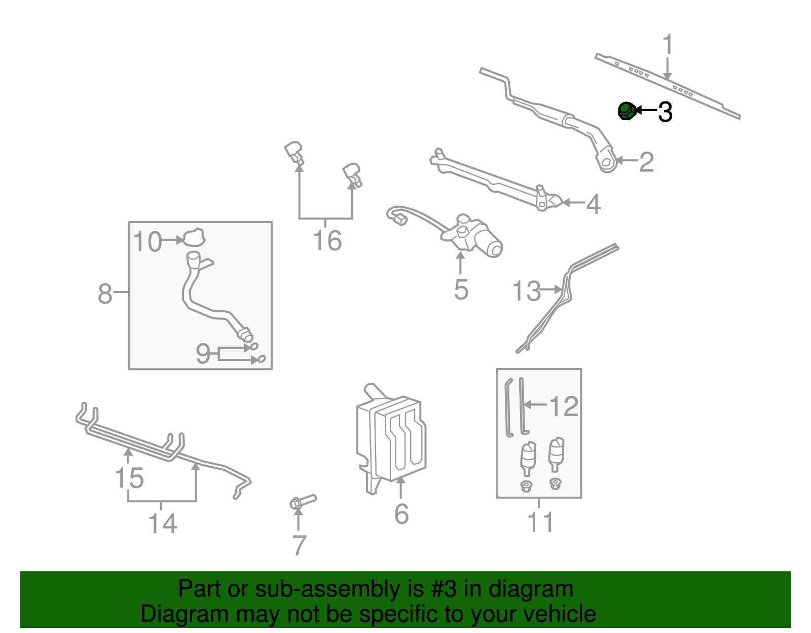 Multi-Purpose Nut - GM (11609634)