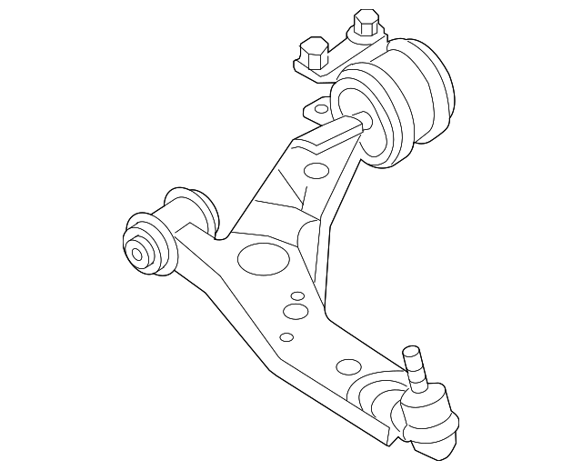 20102013 Mazda 3 Lower Control Arm BBM234350A