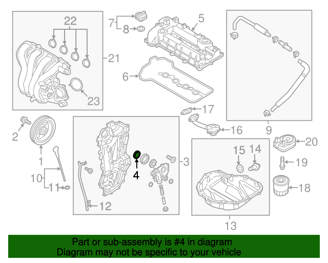 genuine-front-crank-seal-for-2011-2024-hyundai-part-21421-2e300