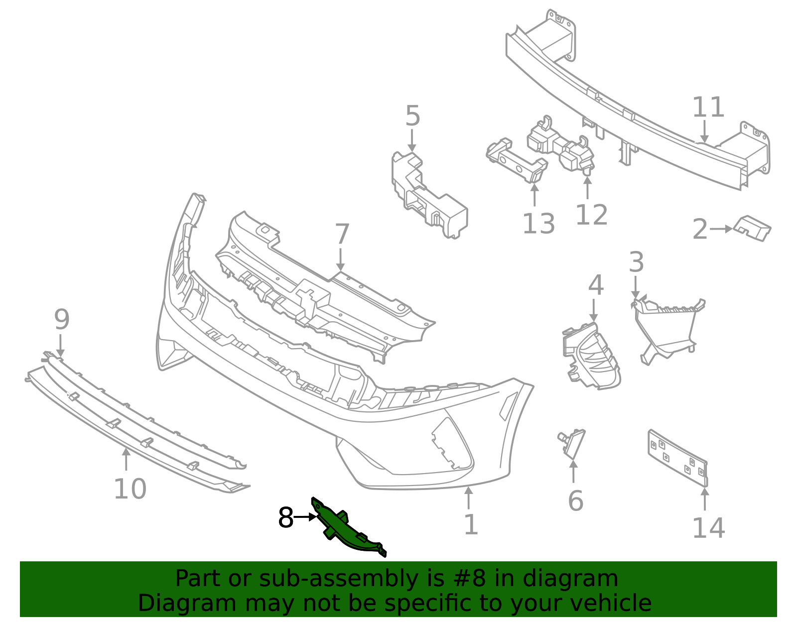 86564-L3000 - Cover Cap 2021-2024 Kia K5 | Kia.Parts Store